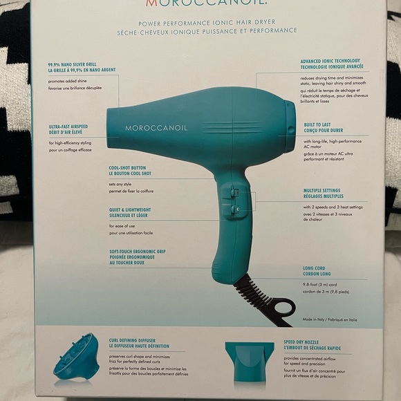 ⭐️MOROCCANOIL IONIC HAIR DRYER & FULL SIZE VOLUME ROOT BOOST⭐️ - Picture 2 of 10